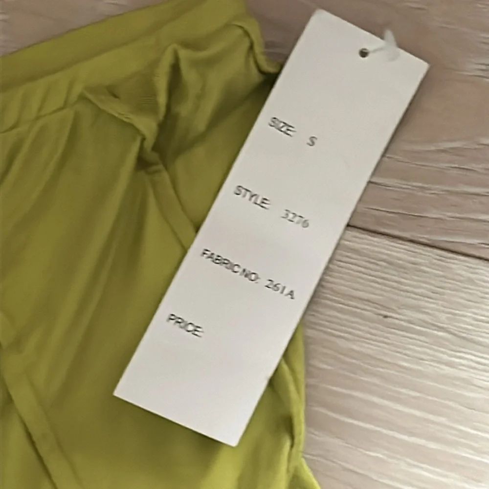 Lapis Women’s Luxe Jersey Knit Boho Inside Out Patchwork Seems Green Skirt - Picture 6 of 7